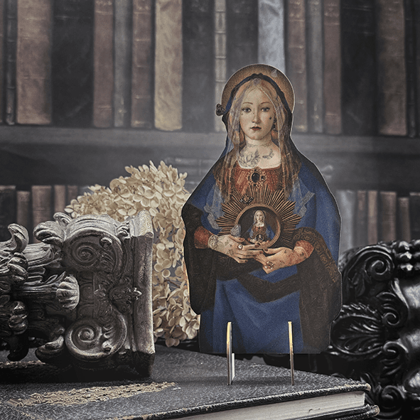 MARQUE PAGE SILHOUETTE MADONNA SUPREMA