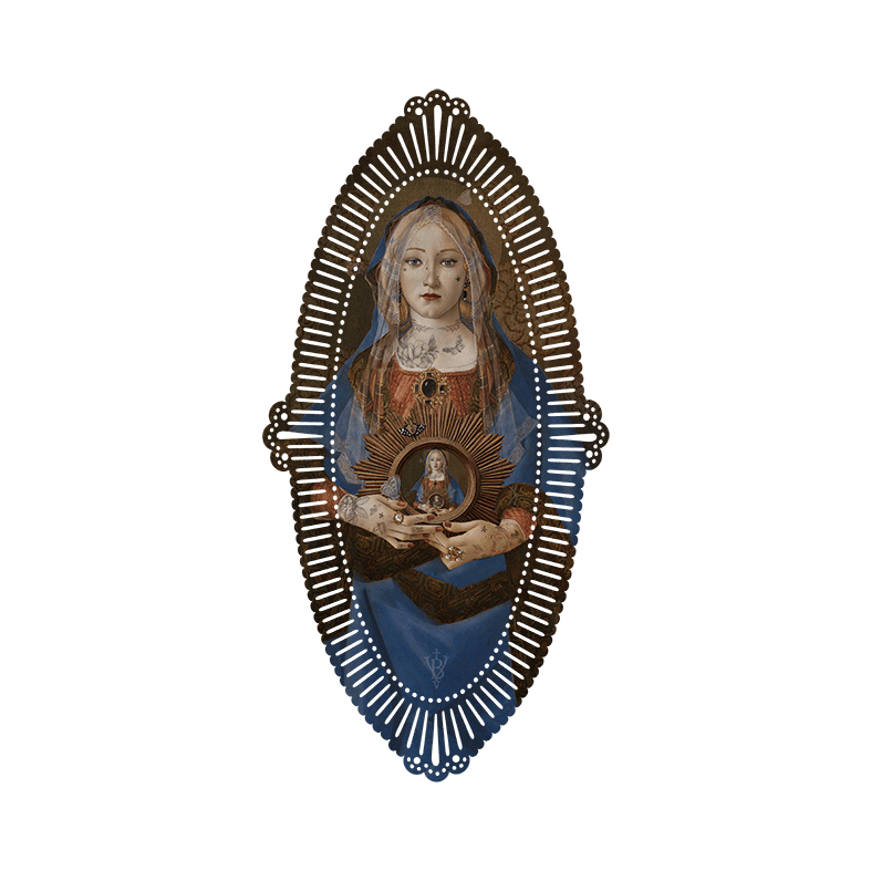 NAPPERON 19x39 MADONNA SUPREMA