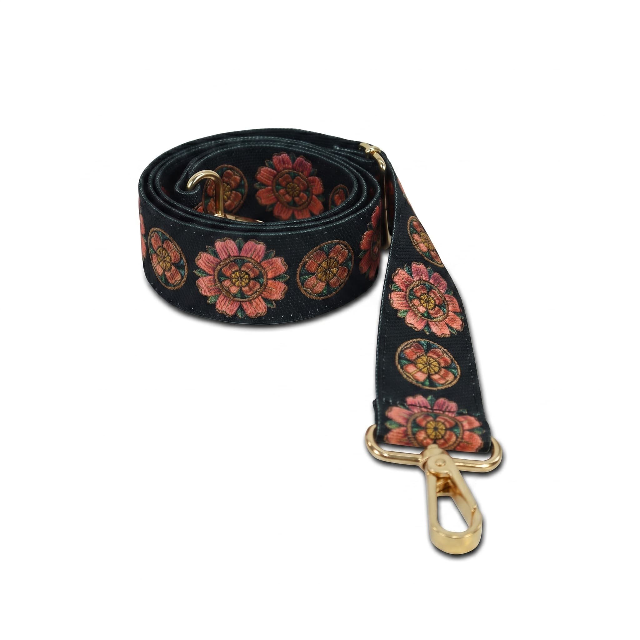 BANDOULIERE DE SAC ROSACES