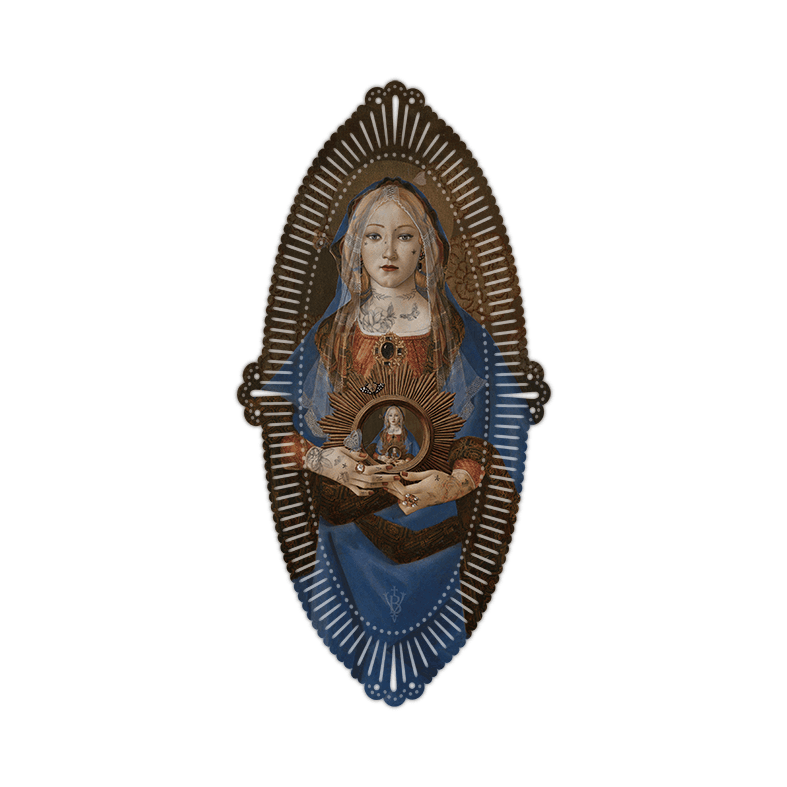 NAPPERON 19x39 MADONNA SUPREMA