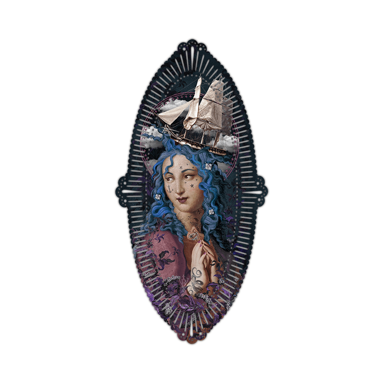 NAPPERON 19x39 SAINTE TEMPETE