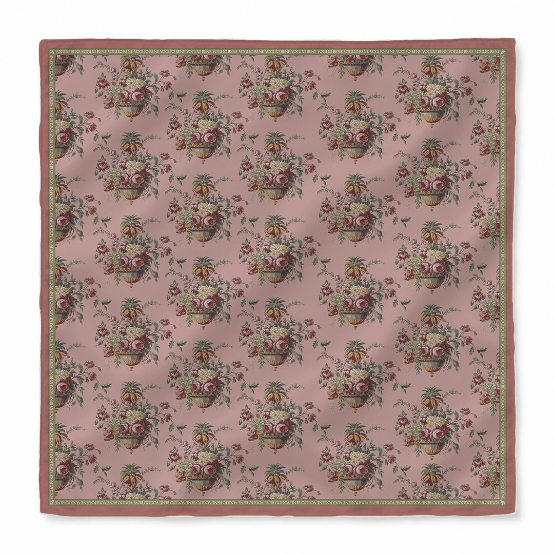 Foulard Monarchie · FOULARD SOIE MONARCHIE