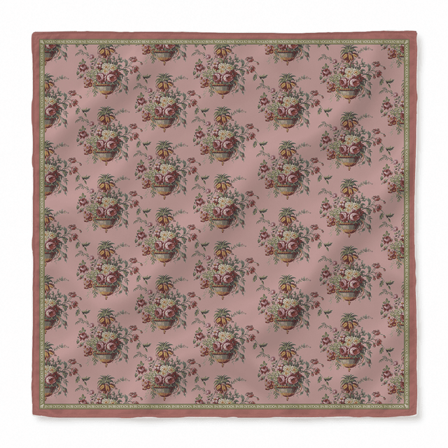 Foulard Monarchie · FOULARD SOIE MONARCHIE