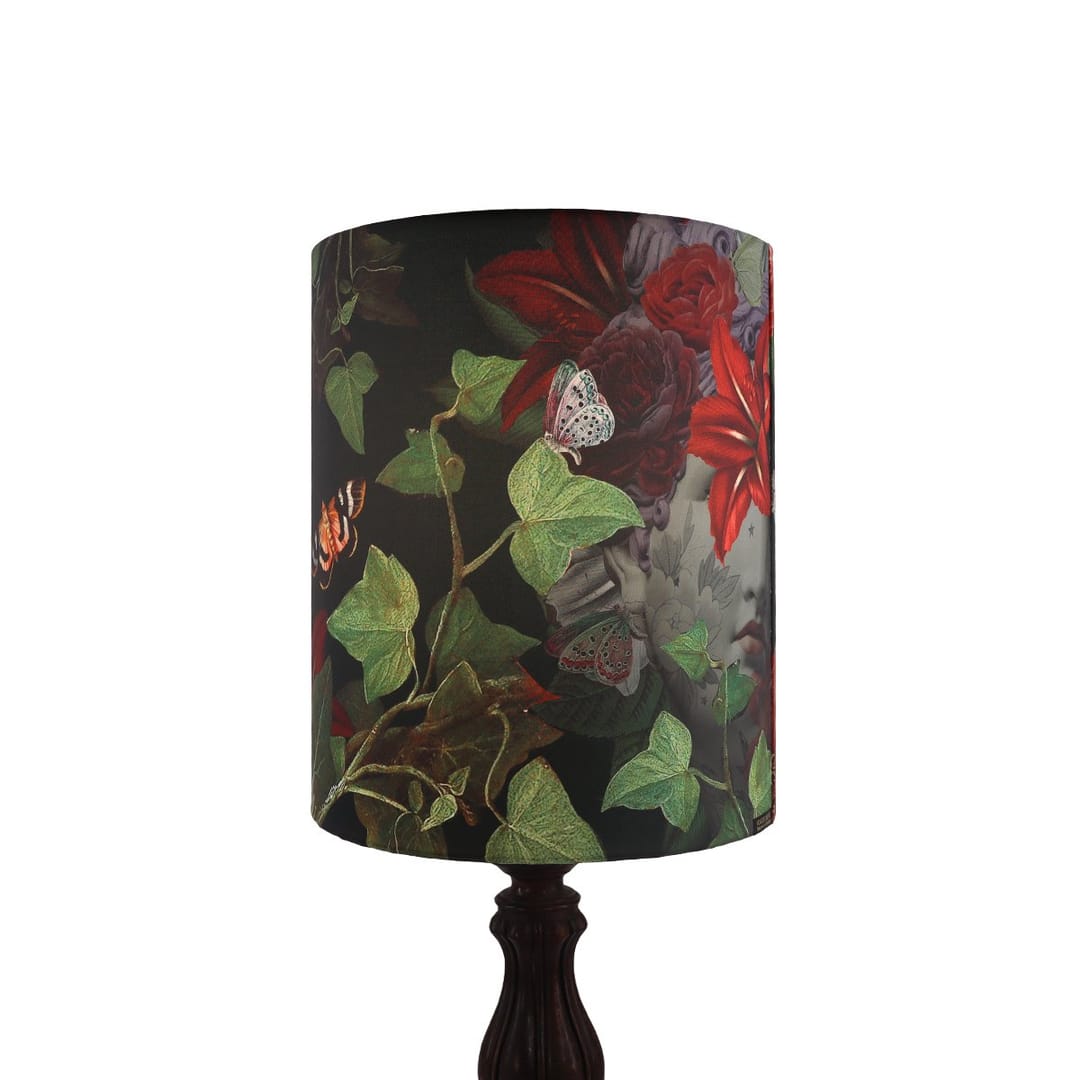 Abat-jour Aphrodite · Tambour · Ø30 × 36 cm · Sans frange