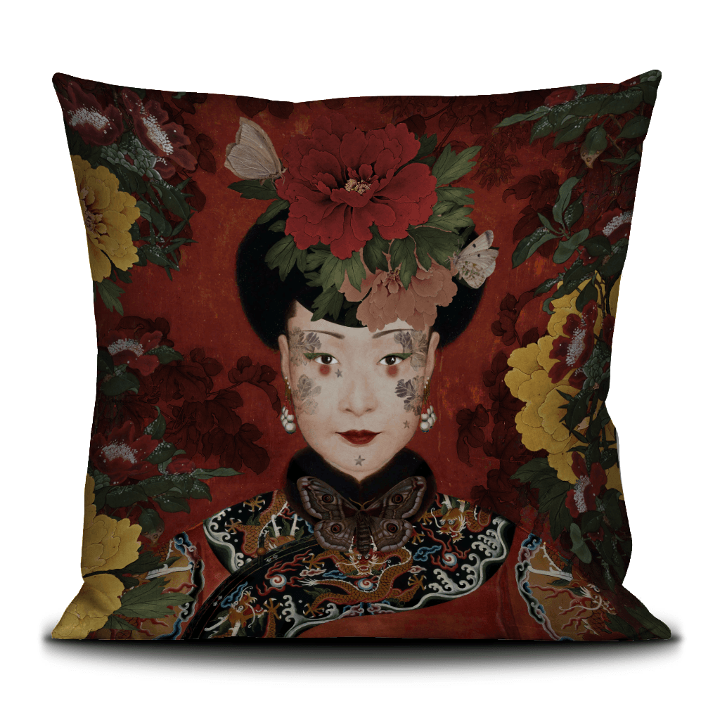 Coussin L'imperatrice · Extérieur · 60 × 60 cm