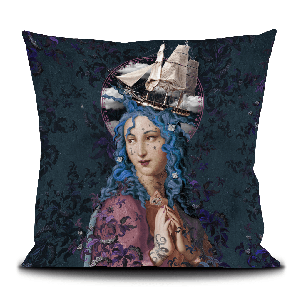 Coussin Sainte tempete · Intérieur · 50 × 50 cm