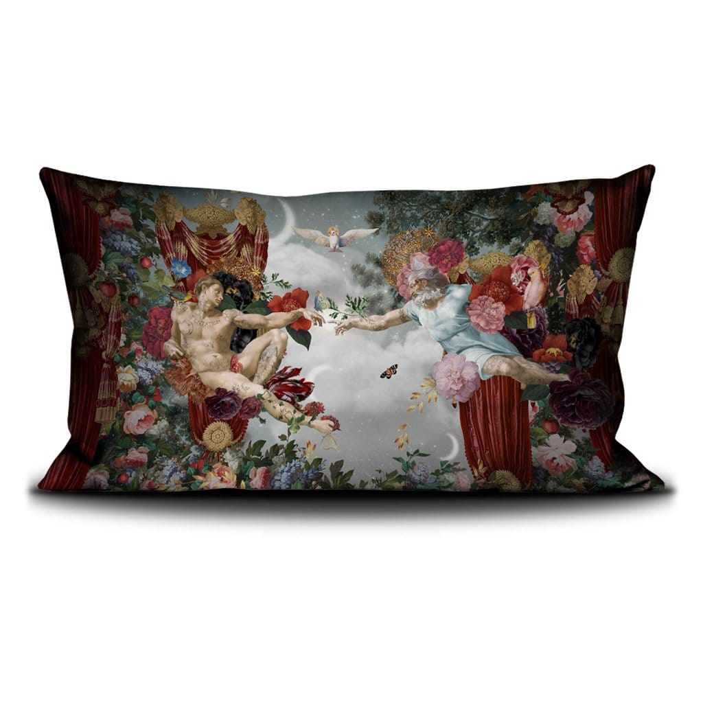 Coussin La creation d'adam · Intérieur · 70 × 140 cm (tête de lit)