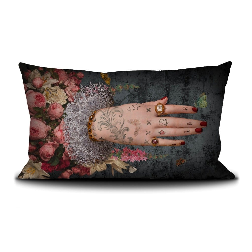 Coussin Mano poderosa · Intérieur · 40 × 65 cm
