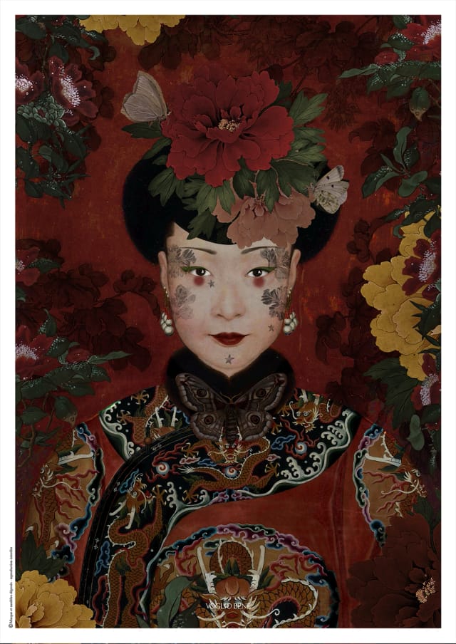 Posters L'imperatrice · A4 (20 × 30 cm) · 300 gsm textured fine-art paper - new edition
