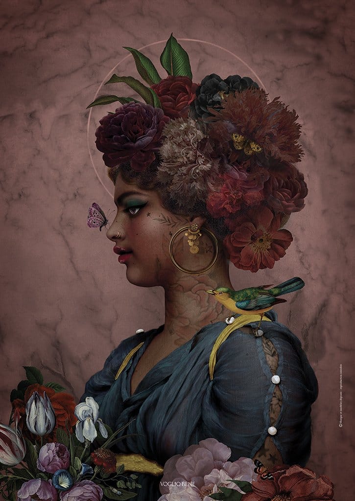 Affiches / posters Black beauty · A4 (20 × 30 cm) · Papier couché 300 g — ancienne édition