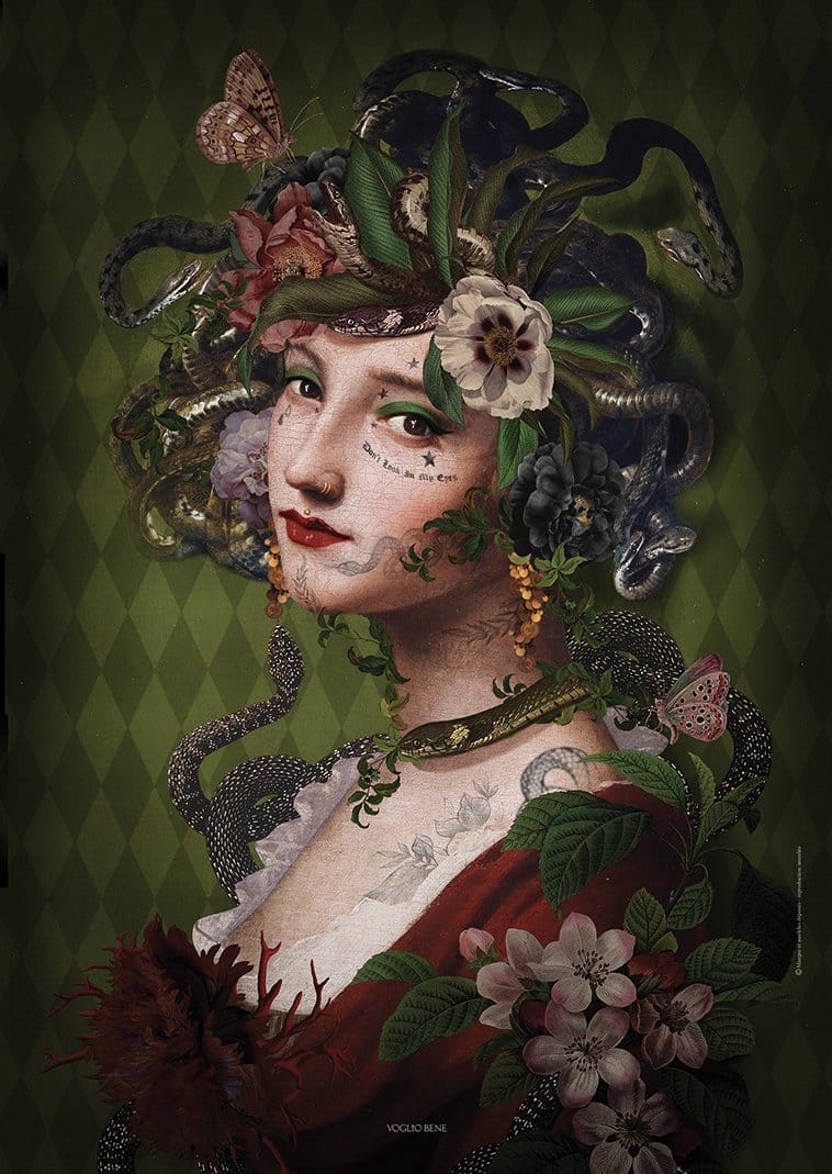 Affiches / posters Medusa · A4 (20 × 30 cm) · Papier couché 300 g — ancienne édition