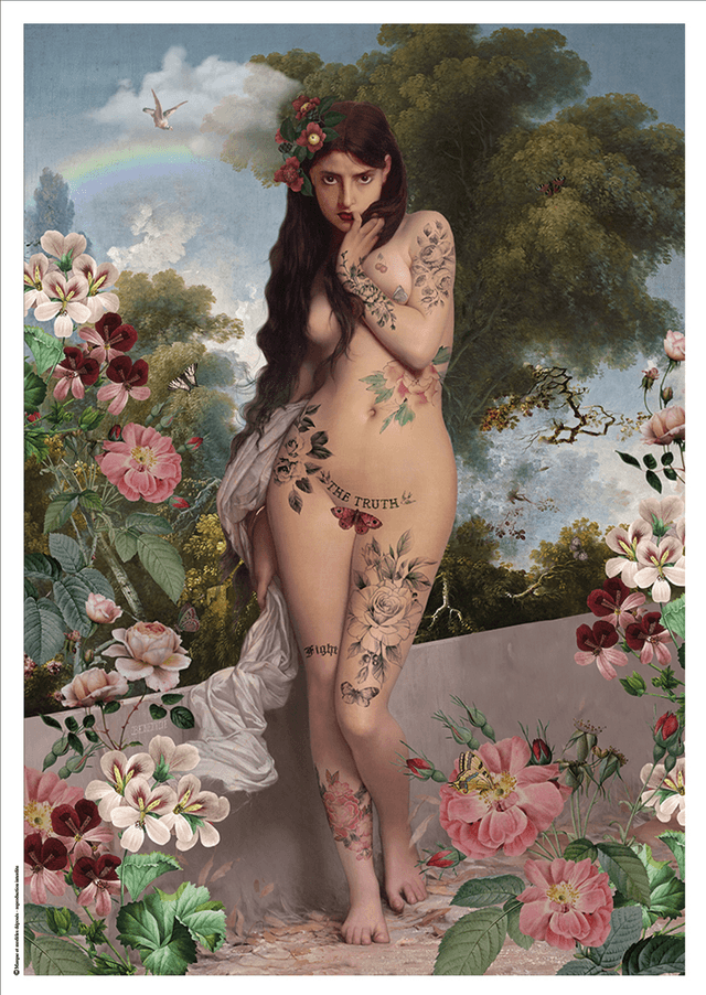 Affiches / posters La verite · A3 (30 × 40 cm) · Papier d'art texturé 300 g — nouvelle édition