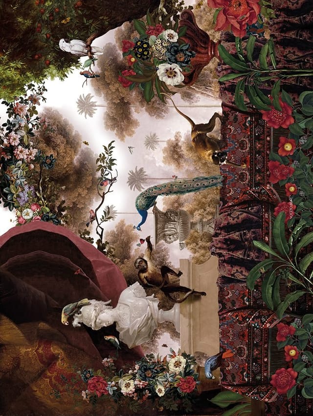 Affiches / posters Jardin oriental · A4 (20 × 30 cm) · Papier couché 300 g — ancienne édition