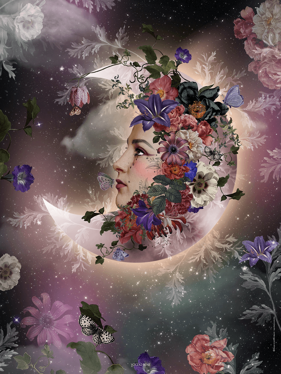 Affiches / posters La luna · A3 (30 × 40 cm) · Papier couché 300 g — ancienne édition