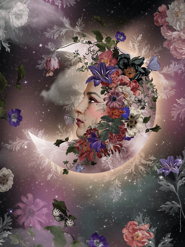 Affiches / posters La luna · A4 (20 × 30 cm) · Papier couché 300 g — ancienne édition