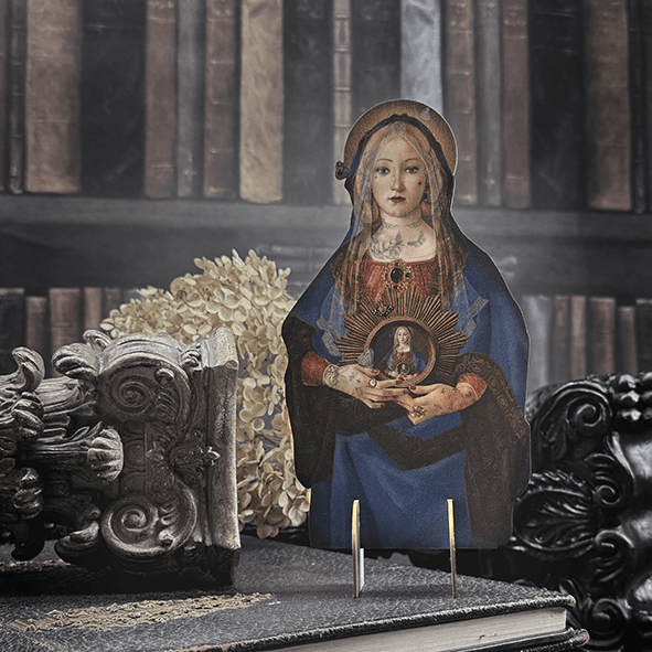 Marque-page Madonna suprema · MARQUE PAGE SILHOUETTE MADONNA SUPREMA