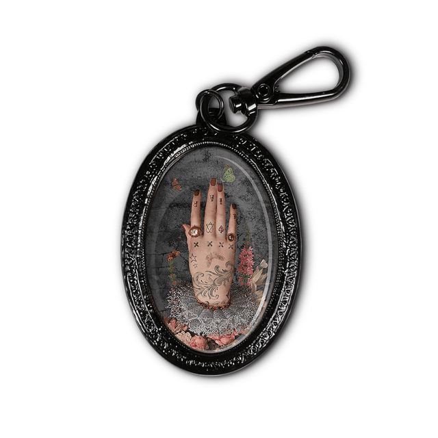 Porte-clefs Mano poderosa · Noir