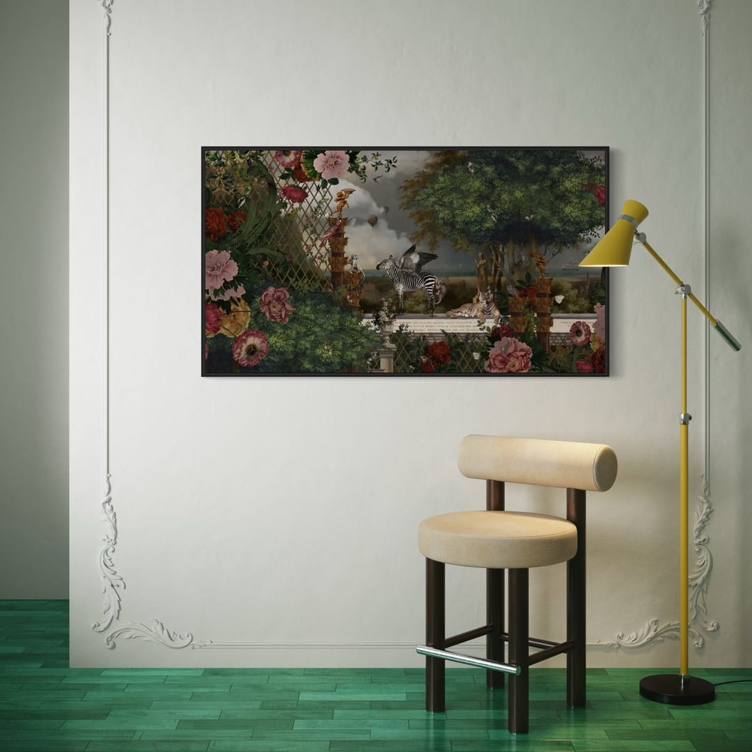 Tenture en velours Noe · 137 × 77 cm · Intérieur