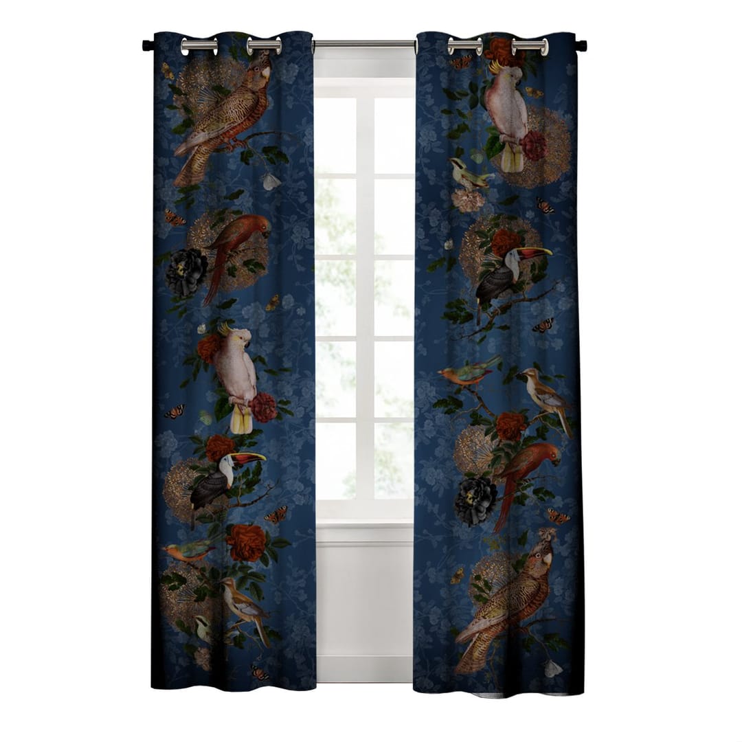 Rideau Rio bleu · Standard 140 × 250 cm
