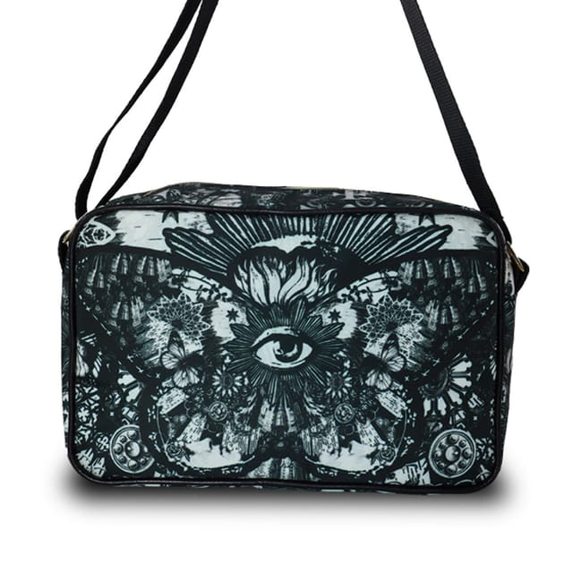 Sac clutch Papillon noir · SAC CLUTCH 2025 PAPILLON NOIR