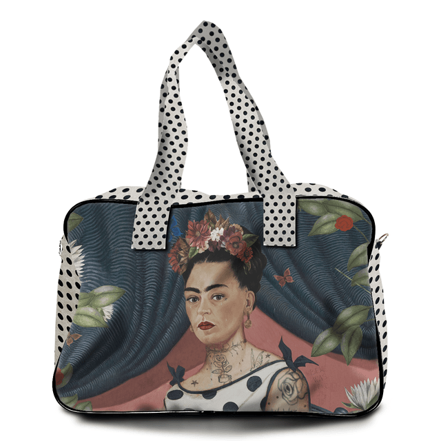 Sac de voyage La muse · SAC VOYAGE VELOURS LA MUSE