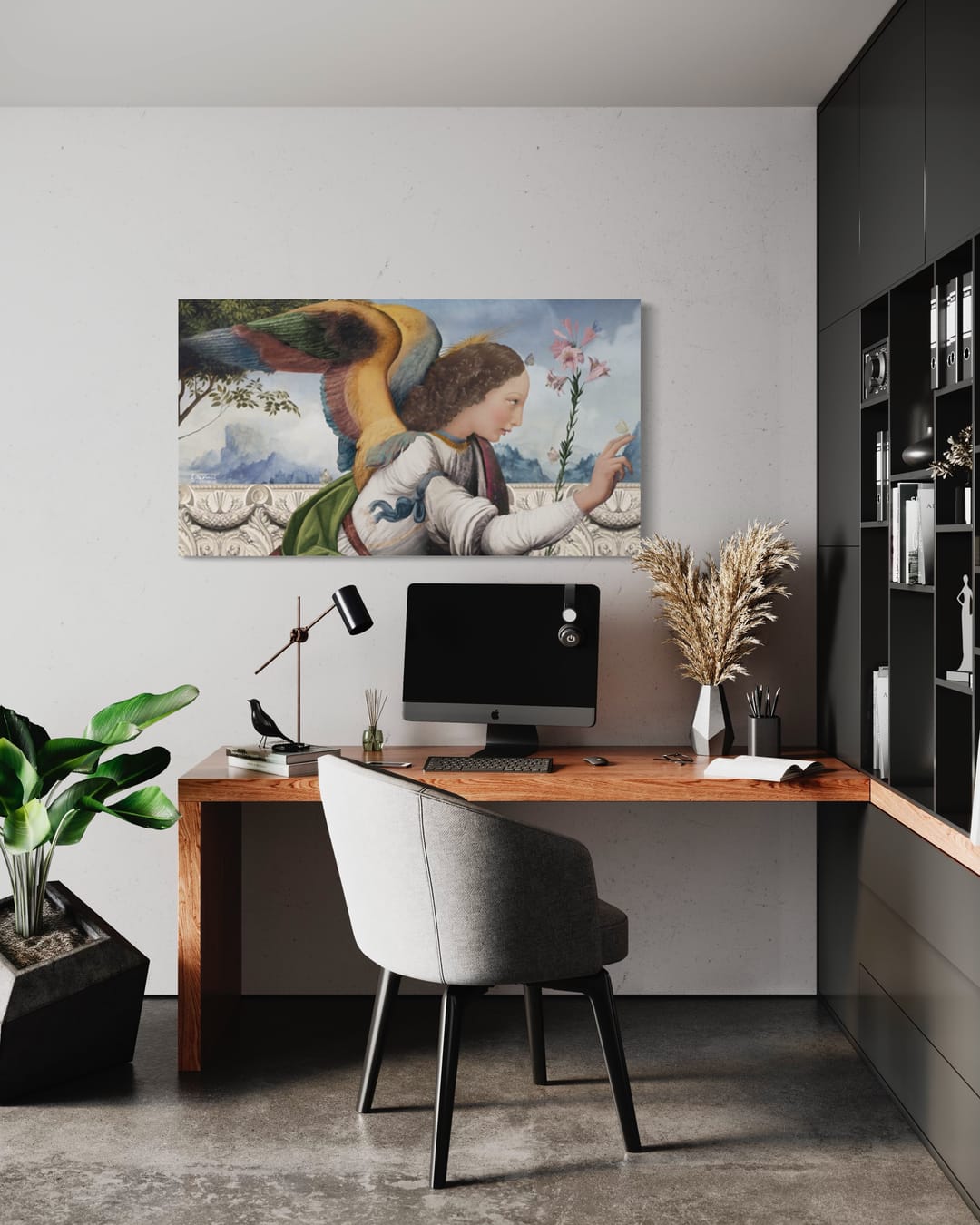 Tenture en velours Arcangelo · 77 × 137 cm · Intérieur