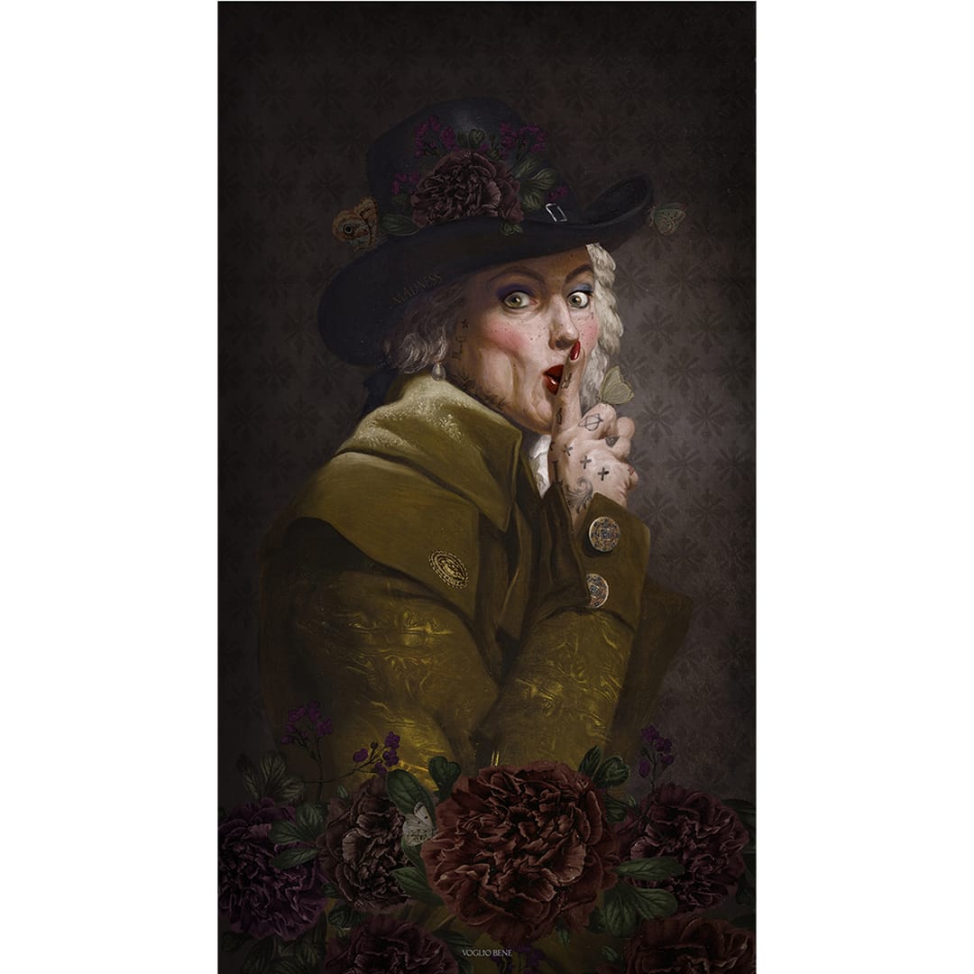 Bâche pvc La femme clef · 140 × 250 cm · Extérieur