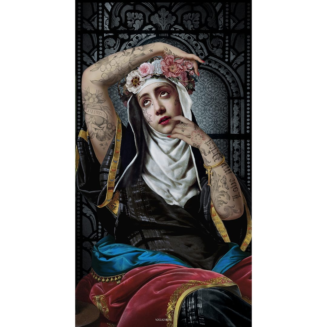Bâche pvc Sainte rita · 140 × 250 cm · Extérieur