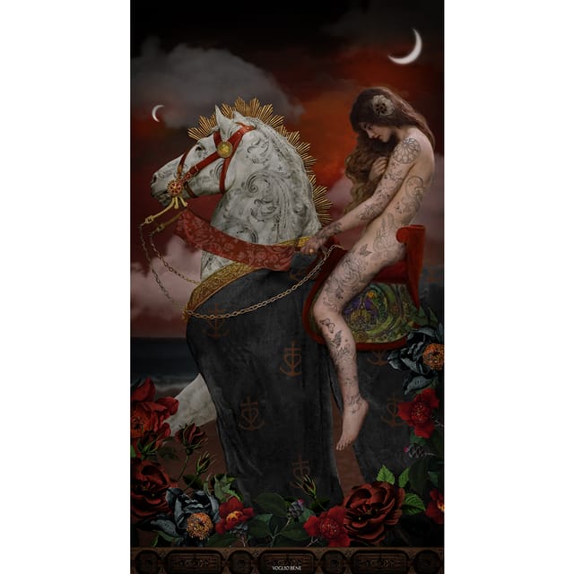 Bâche pvc Lady godiva · 80 × 140 cm · Extérieur