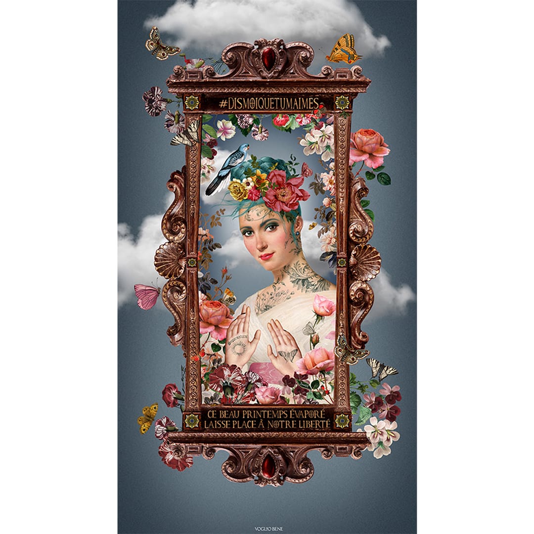 Bâche pvc Le printemps · Extérieur · 80 × 140 cm