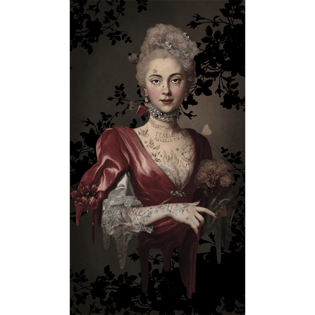 Bâche pvc Olympe de gouges · 80 × 140 cm · Extérieur