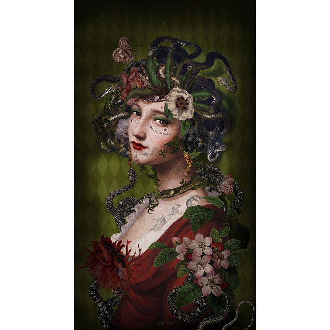 Bâche pvc Medusa · 80 × 140 cm · Extérieur