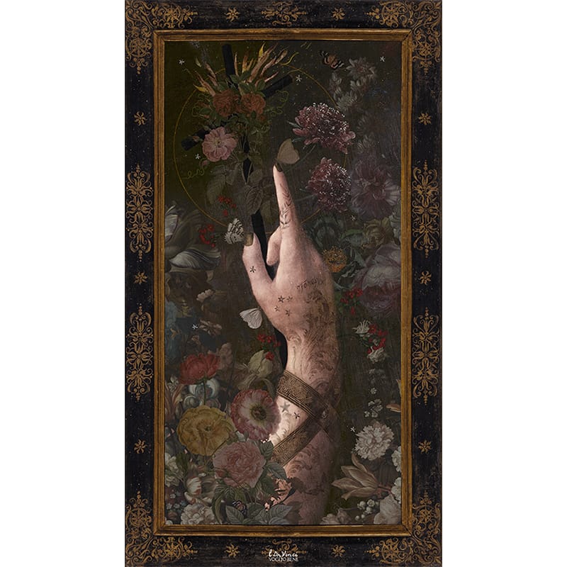 Tenture en velours Il battista · 137 × 247 cm · Intérieur
