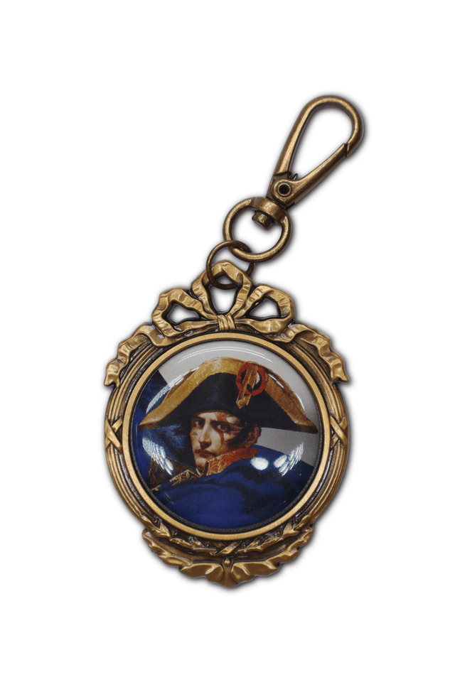 Porte-clefs médaillon Napoleon · Porte-clefs médaillon Napoléon