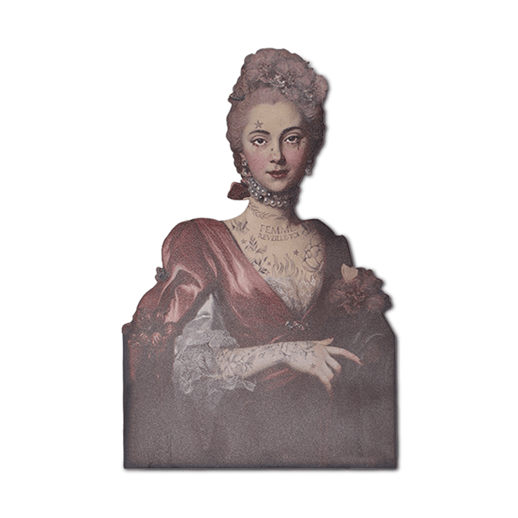 Bookmark Olympe de gouges · Marque-page silhouette Olympe de Gouges