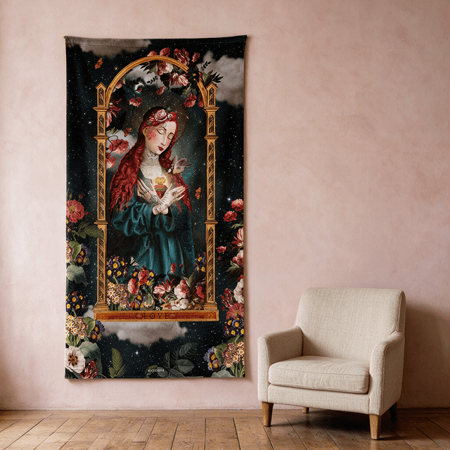 Tenture en velours Aime · 137 × 247 cm · Intérieur