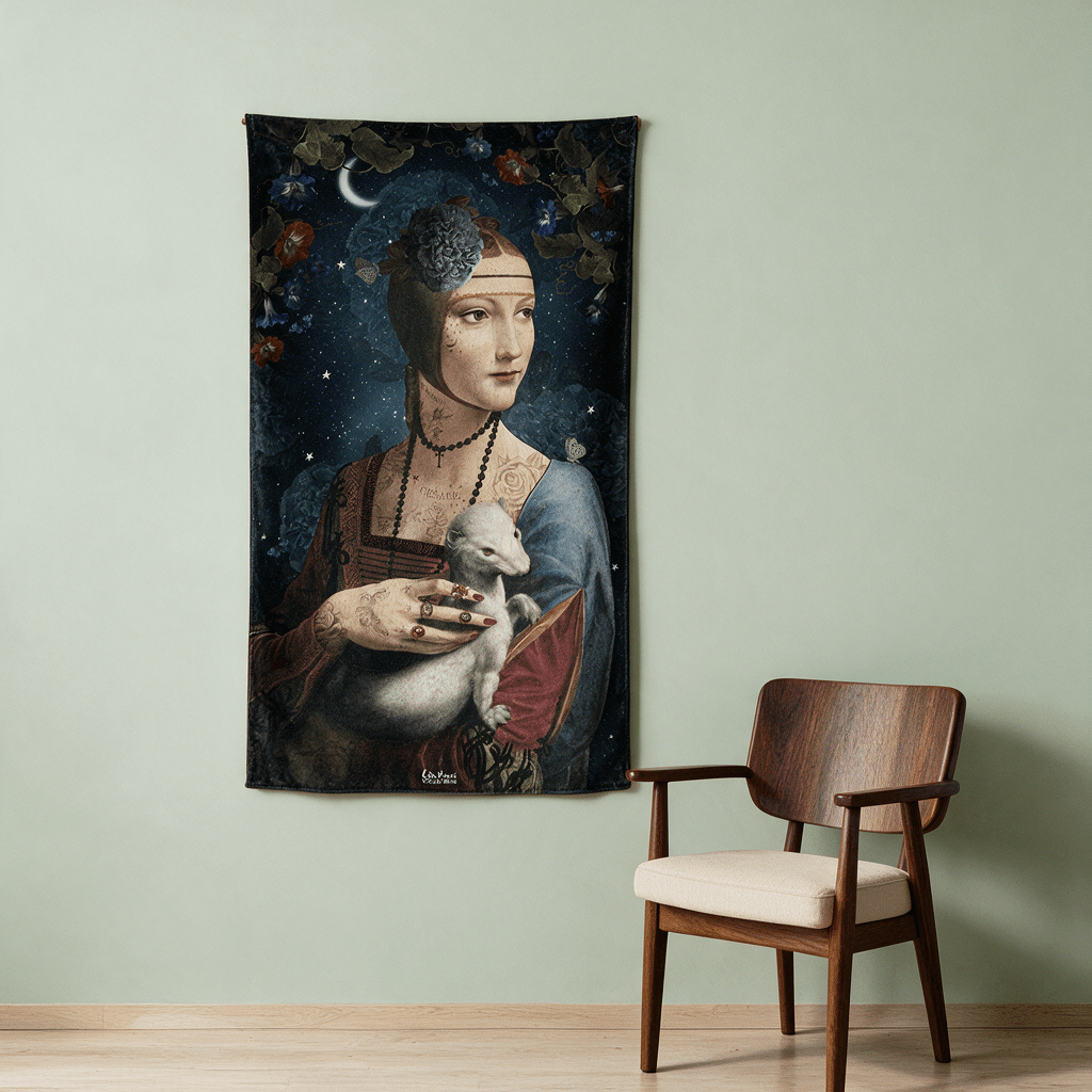 Tenture en velours Cecilia · 77 × 137 cm · Intérieur