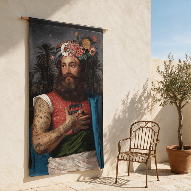 Bâche pvc Le grand belzoni · Extérieur · 140 × 250 cm