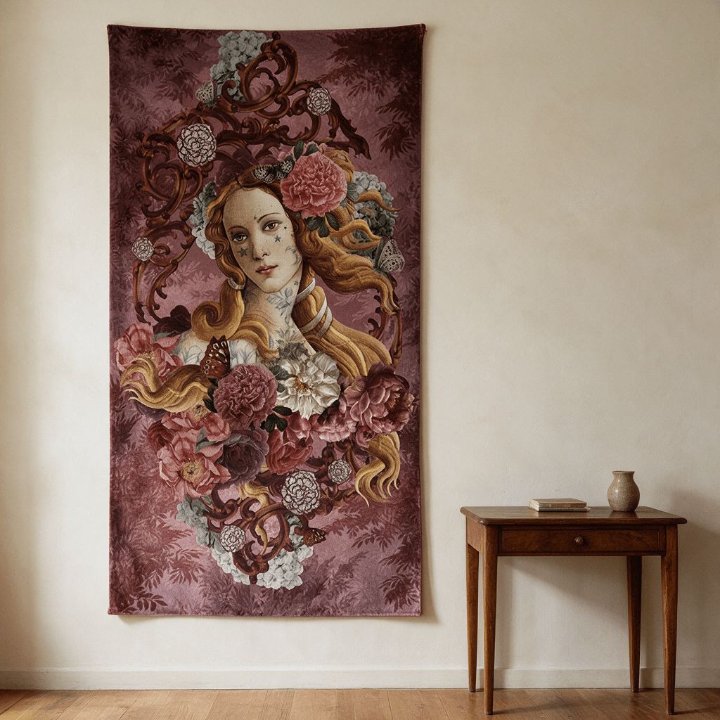 Tenture en velours Venus · 137 × 247 cm · Intérieur