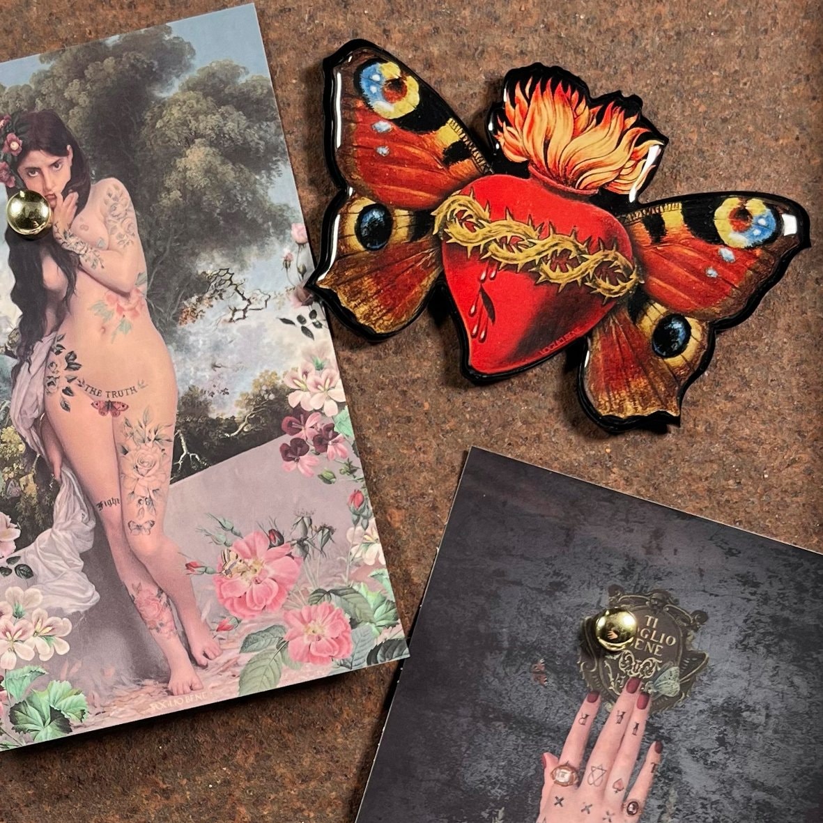 Magnets - MAGNET PAPILLON SACRÉ - anime