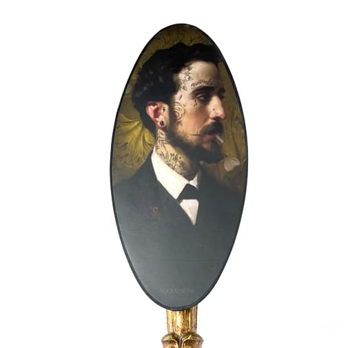 Abat-jour Eduardo · Écran · Ovale