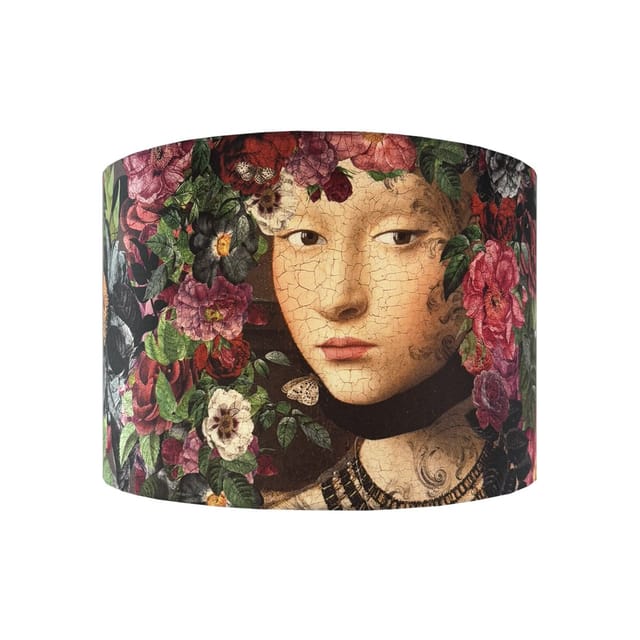 Abat-jour Starfire · Tambour · Ø30 × 20 cm · Sans frange