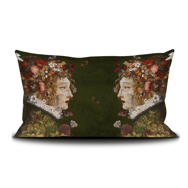 Coussin Flora · Intérieur · 40 × 65 cm