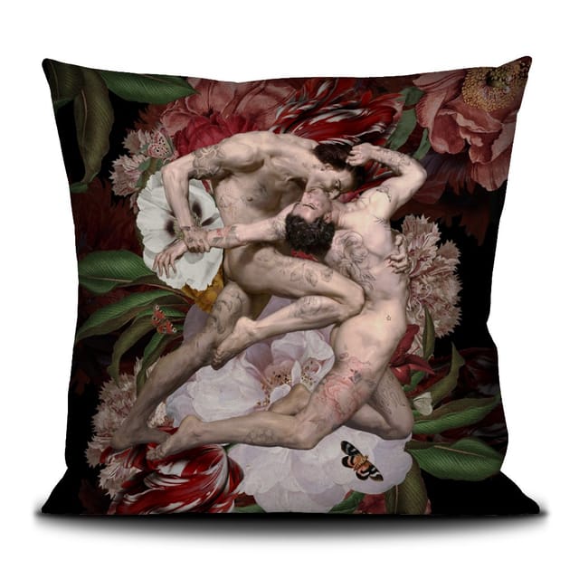 Coussin Gianni et capoccio · Intérieur · 50 × 50 cm