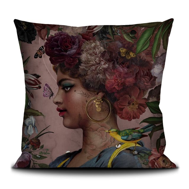 Coussin Black beauty · Intérieur · 50 × 50 cm