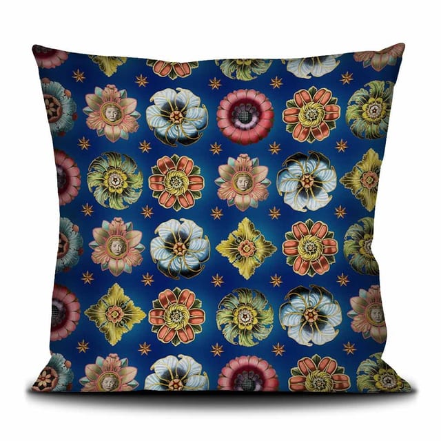 Coussin Rosaces · Intérieur · 50 × 50 cm