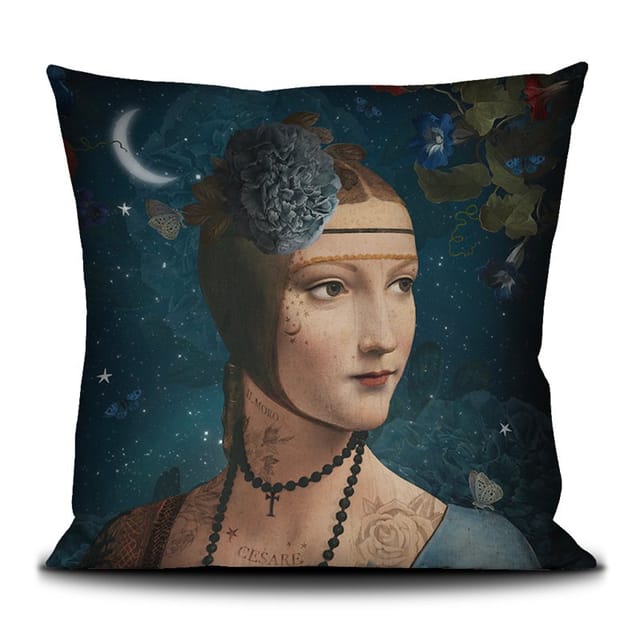 Coussin Cecilia · Intérieur · 50 × 50 cm