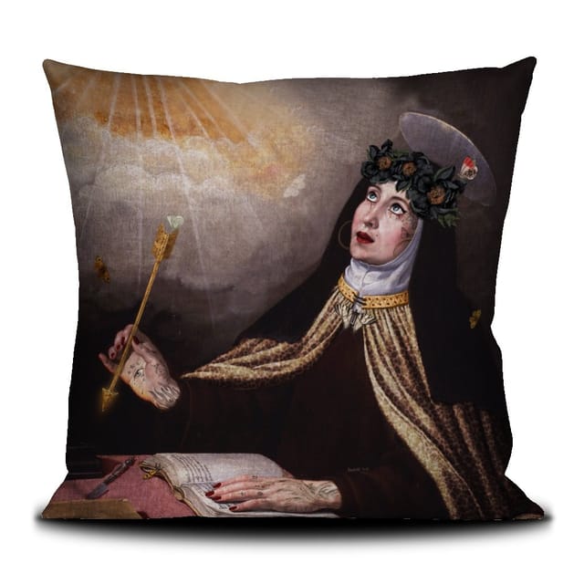 Coussin Benediction · Intérieur · 50 × 50 cm