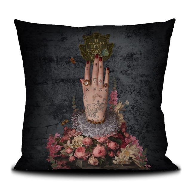 Coussin Mano poderosa · Intérieur · 50 × 50 cm