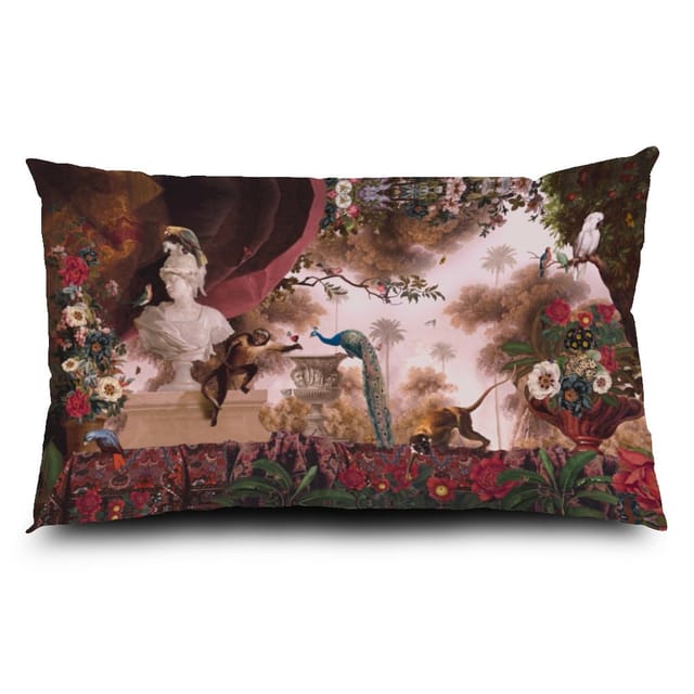 Coussin Jardin oriental · Intérieur · 40 × 65 cm